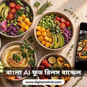 ৫০ টাকা ছাড়! শুধুমাত্র আজকের জন্য। ৩০০০+ বাংলা AI ফুড টকিং রিলস্ বান্ডেল।