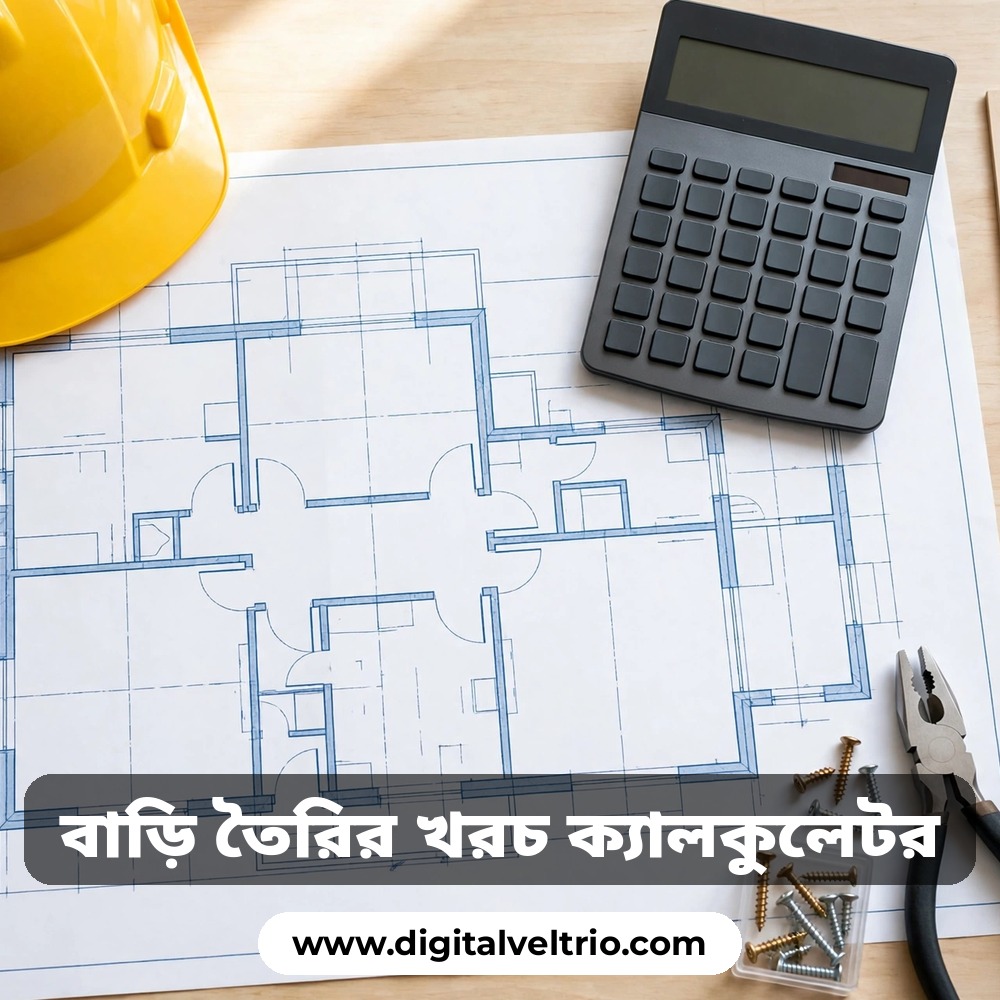বাড়ি তৈরির খরচ বের করার ক্যালকুলেটর এখন মাত্র ২৪৫ টাকায় লাইফটাইম এক্সেস।