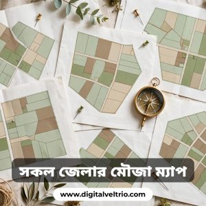সকল জেলার মৌজা ম্যাপ মাত্র ১৬০ টাকা